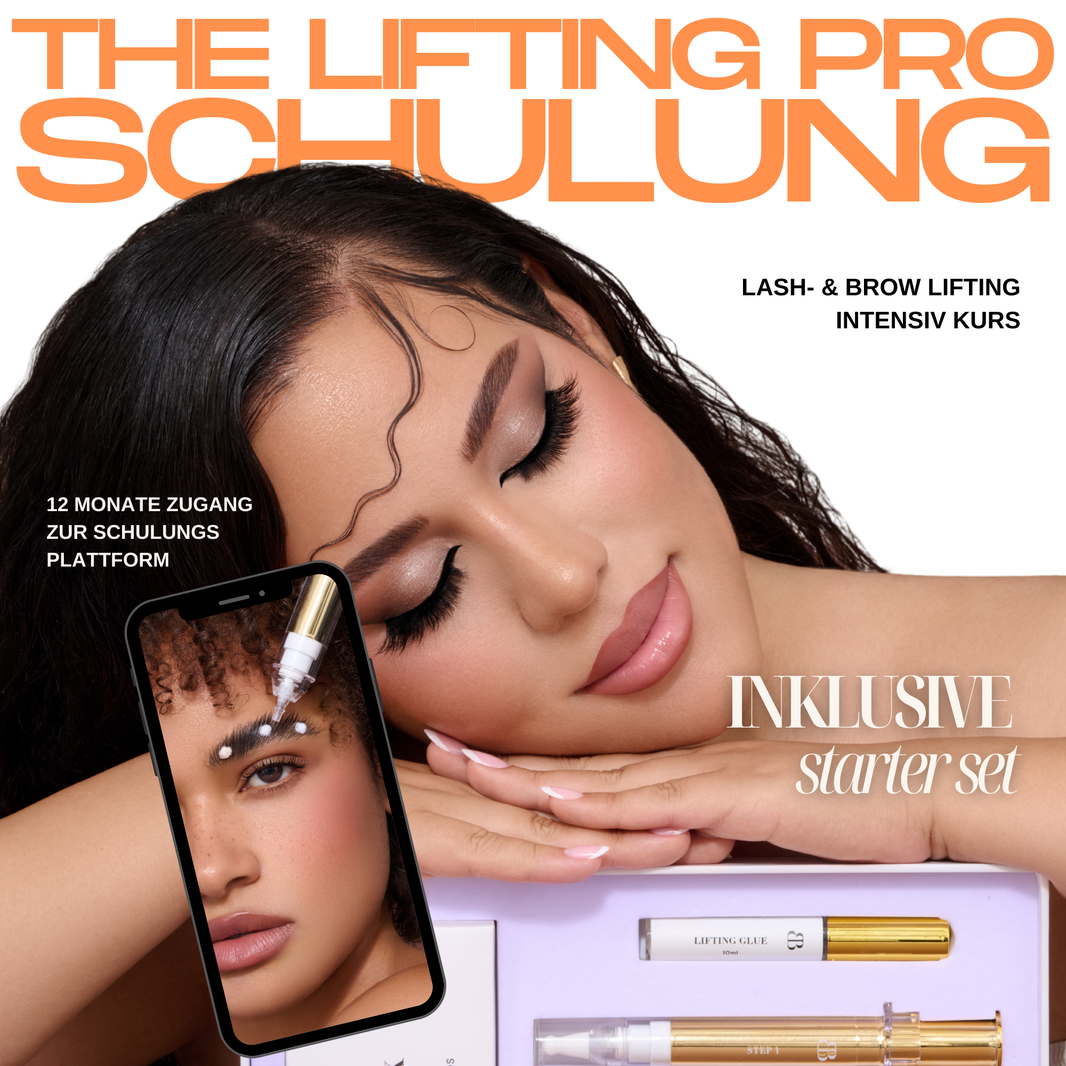The Lifting Pro – Lash & Brow Lifting Intensiv | Präsenz & Online Kurs