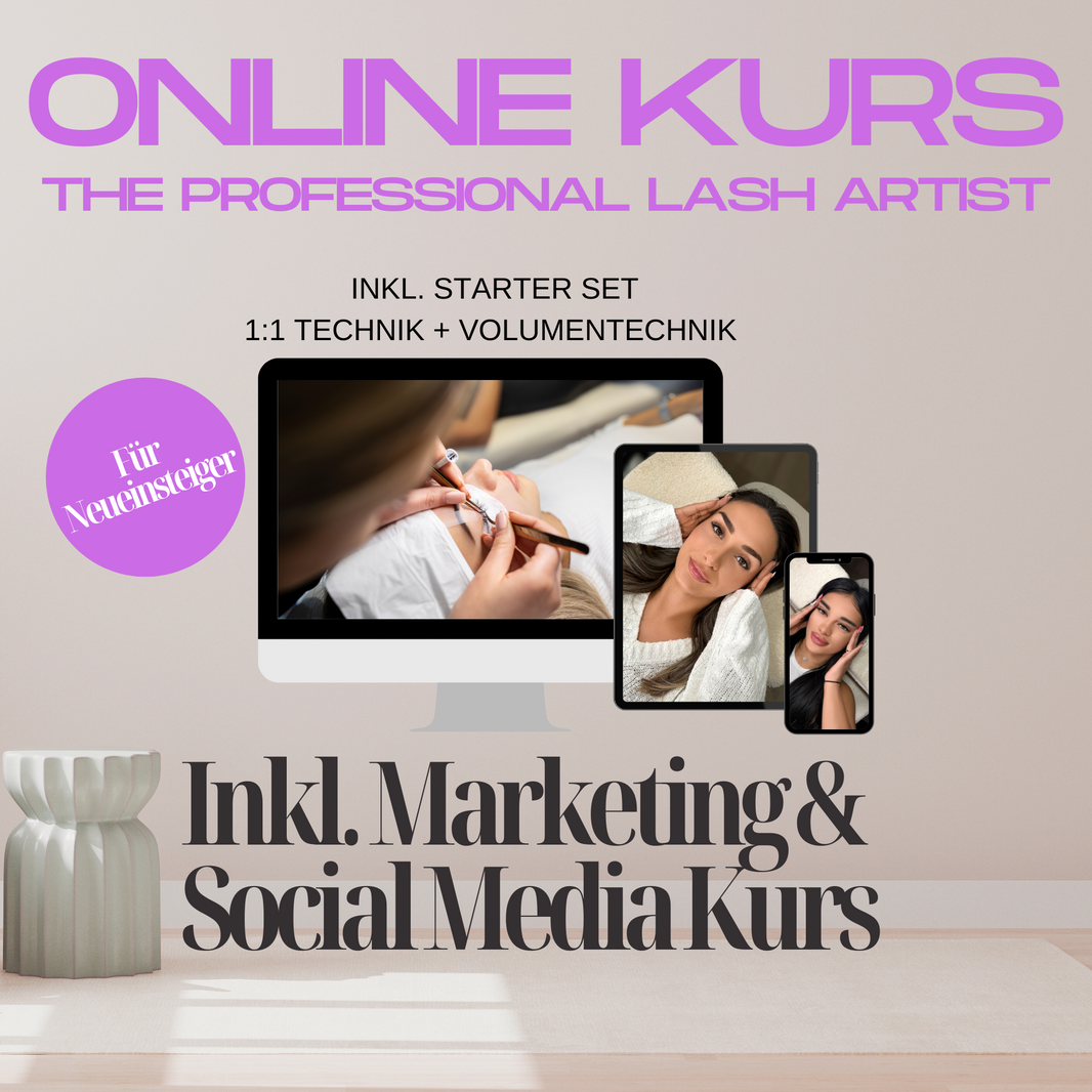 Online Kurs | The Professional Lash Artist – Basis