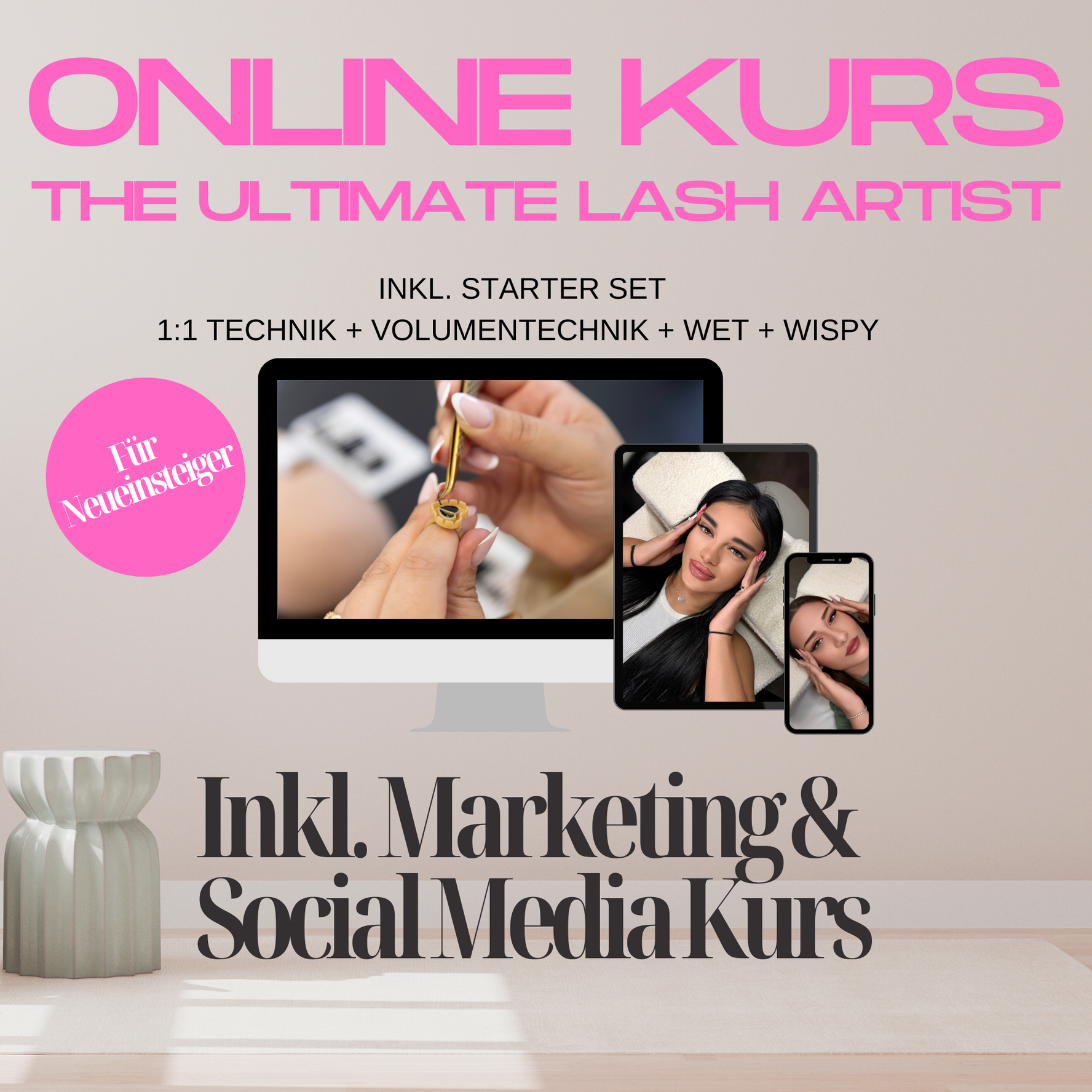 Online Kurs | The Ultimate Lash Artist – All-IN-ONE